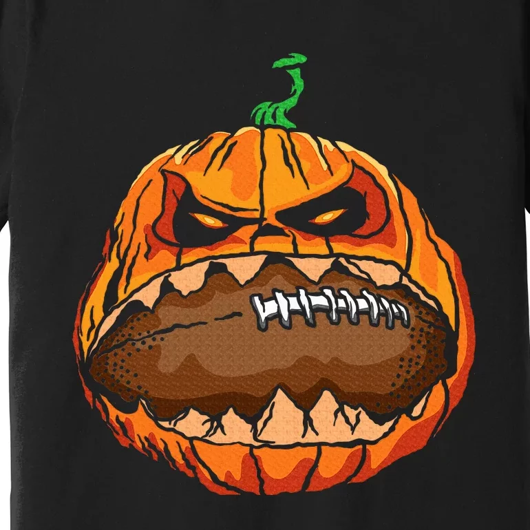 American Football On Halloween Premium T-Shirt