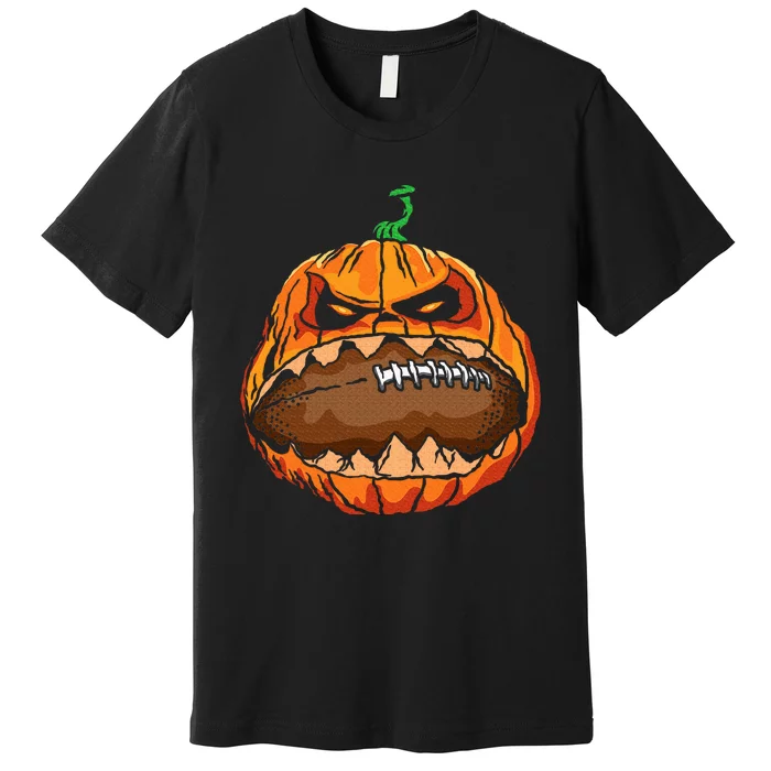 American Football On Halloween Premium T-Shirt