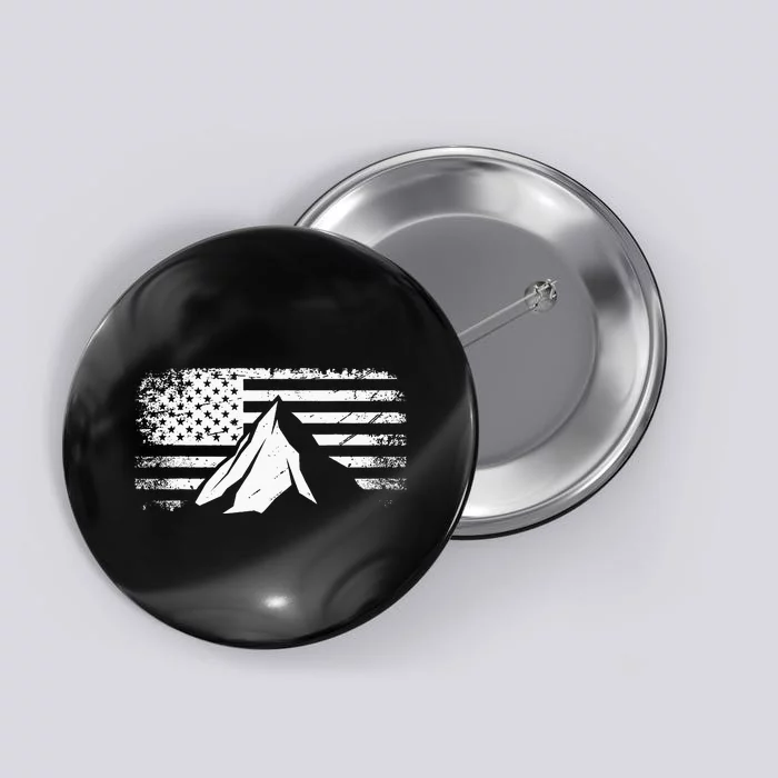 American Flag Outdoor Camping Apparel Hiking Camping Button