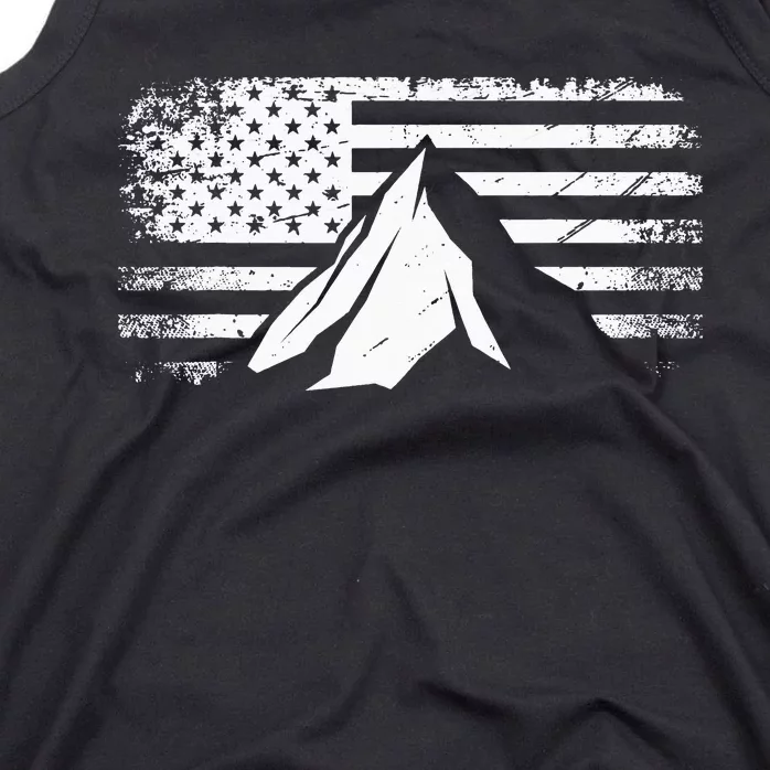 American Flag Outdoor Camping Apparel Hiking Camping Tank Top