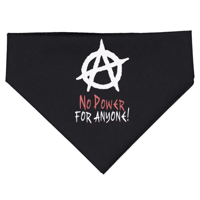 Anarchy Freedom Punks Punk Rock Anarchy Gift USA-Made Doggie Bandana