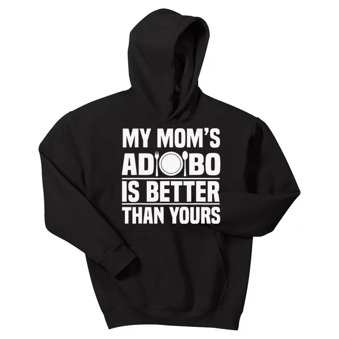 Adobo Filipino Pinoy Chicken Pork Cuisine Mother's Day Kids Hoodie