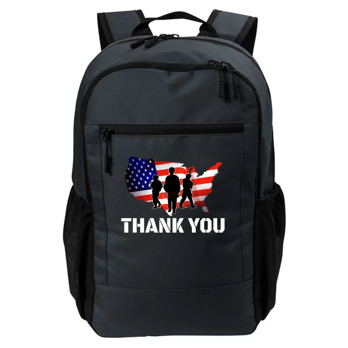 American Flag Patriotic Thank You Gift Daily Commute Backpack