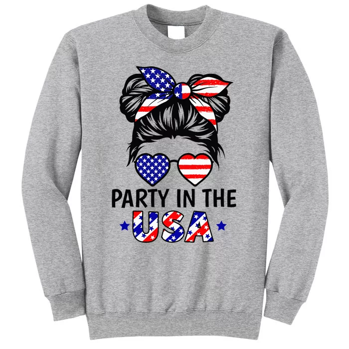 American Flag Party In Usa 4th July Patriotic Sweatshirt