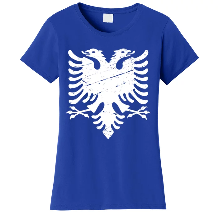 Albanian Flag Patriotic Albania Eagle Gift Women's T-Shirt