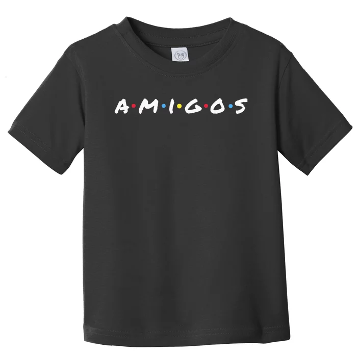 Amigos Fun Pop Culture Friends Humor Cute and Trendy TV Toddler T-Shirt