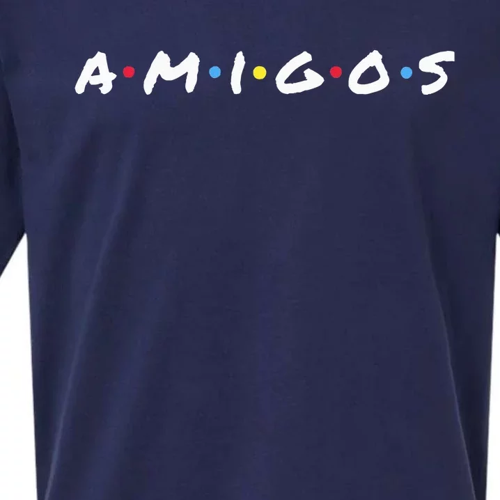 Amigos Fun Pop Culture Friends Humor Cute and Trendy TV Sueded Cloud Jersey T-Shirt