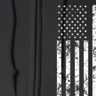 American Flag Pro Life Full Zip Hoodie