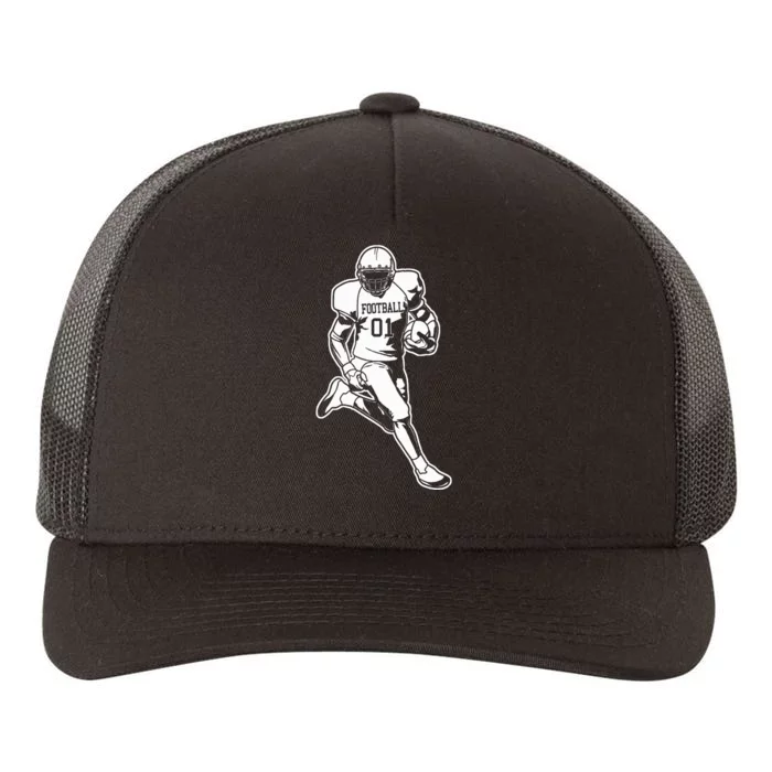 American Football Player Yupoong Adult 5-Panel Trucker Hat