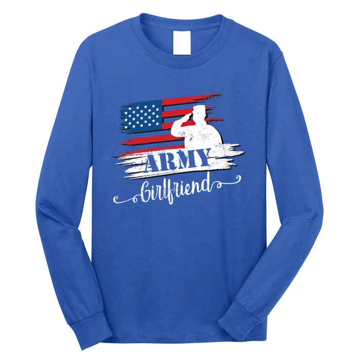 Army Friend Proud Us Military Army Cute Gift Long Sleeve Shirt