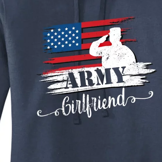 Army Friend Proud Us Military Army Cute Gift Women's Pullover Hoodie