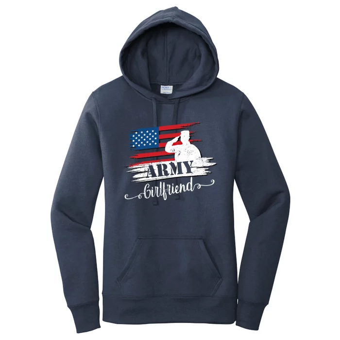 Army Friend Proud Us Military Army Cute Gift Women's Pullover Hoodie