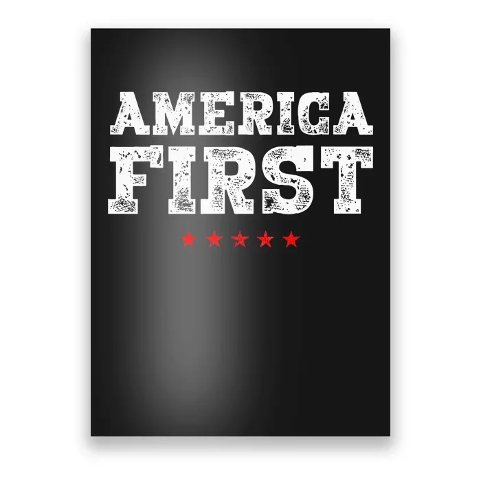 America First Protrump Poster