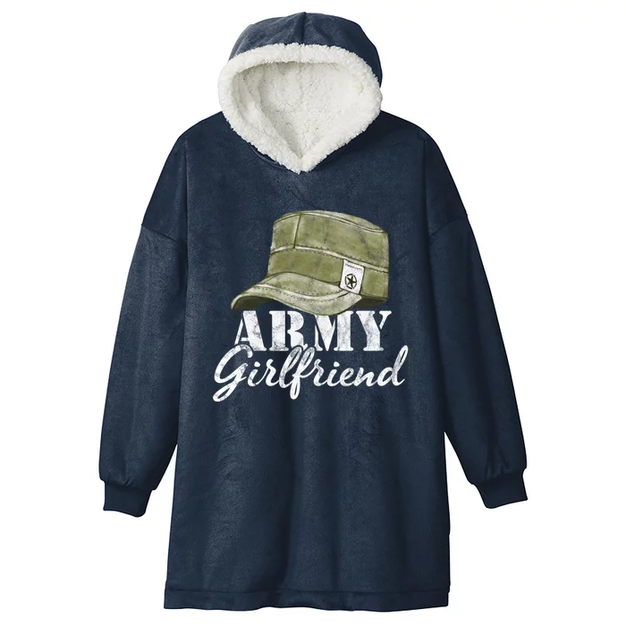 Army Friend Proud Vintage Physical Fitness Workout Gift Cool Gift Hooded Wearable Blanket