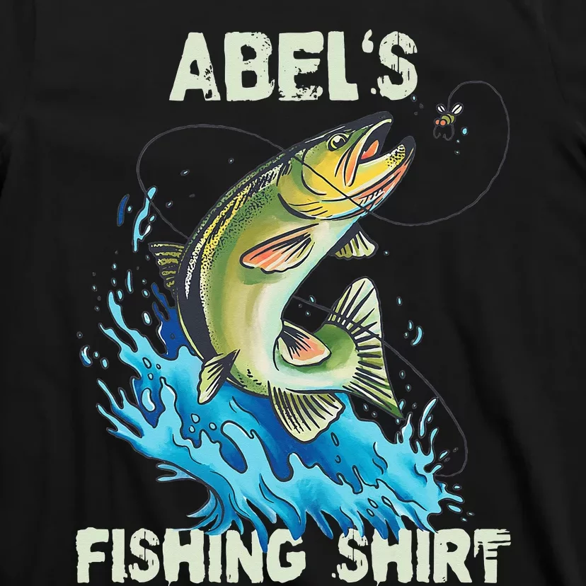 Abel's Fishing Personalized Fishing T-Shirt