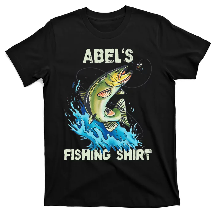 Abel's Fishing Personalized Fishing T-Shirt