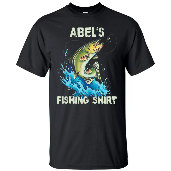 Abel's Fishing Personalized Fishing Tall T-Shirt