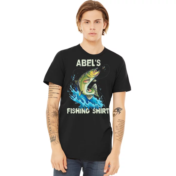 Abel's Fishing Personalized Fishing Premium T-Shirt