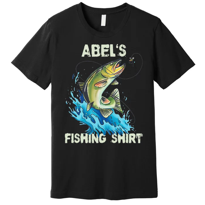 Abel's Fishing Personalized Fishing Premium T-Shirt