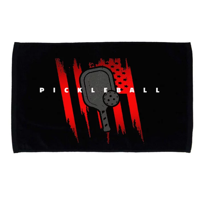 American Flag Pickleball Apparel Pickleball Microfiber Hand Towel