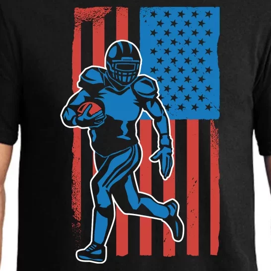 American Football Player Flag Pajama Set