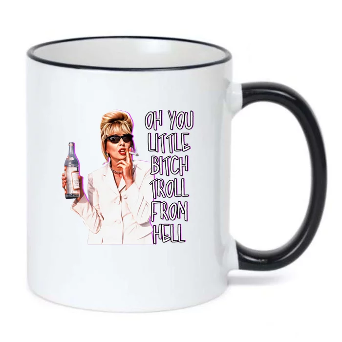 Absolutely Fabulous Patsy Black Color Changing Mug