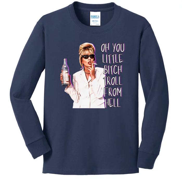 Absolutely Fabulous Patsy Kids Long Sleeve Shirt