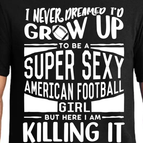 American Football Player Gift Football Lover Meaningful Gift Pajama Set