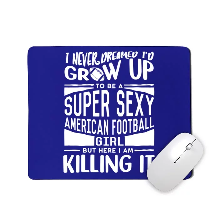 American Football Player Gift Football Lover Meaningful Gift Mousepad