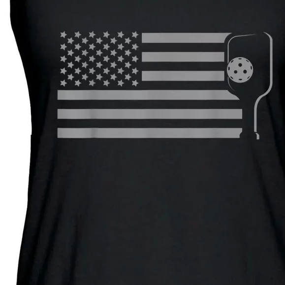 American Flag Pickleball Apparel Pickleball Ladies Essential Flowy Tank