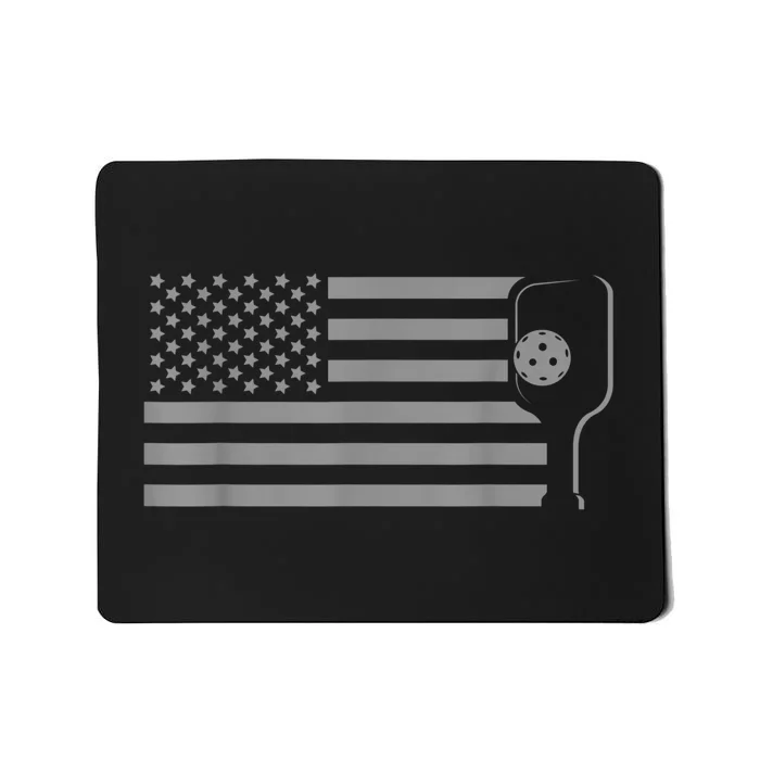 American Flag Pickleball Apparel Pickleball Mousepad