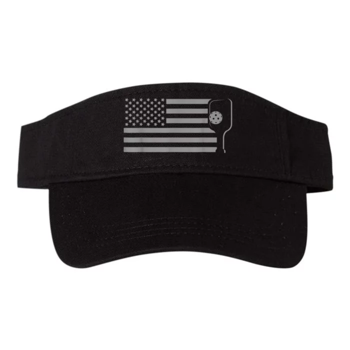 American Flag Pickleball Apparel Pickleball Valucap Bio-Washed Visor