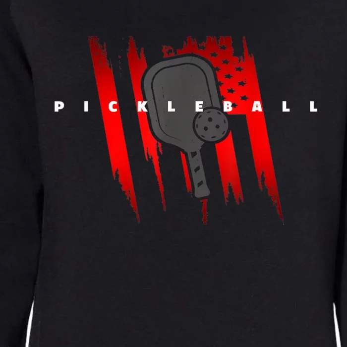 American Flag Pickleball Apparel Pickleball Womens California Wash Sweatshirt