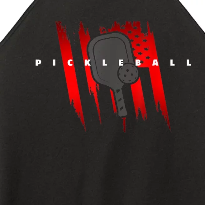 American Flag Pickleball Apparel Pickleball Women’s Perfect Tri Rocker Tank