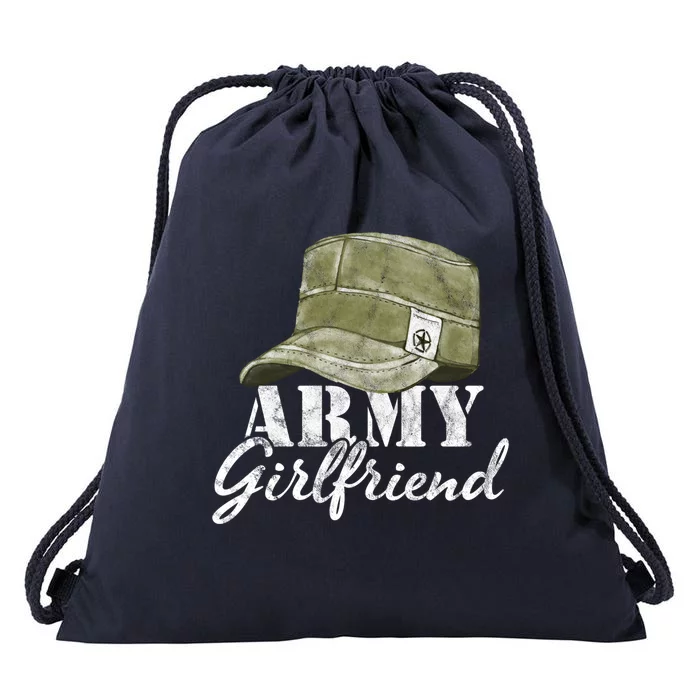 Army Friend Proud Vintage Physical Fitness Workout Gift Drawstring Bag