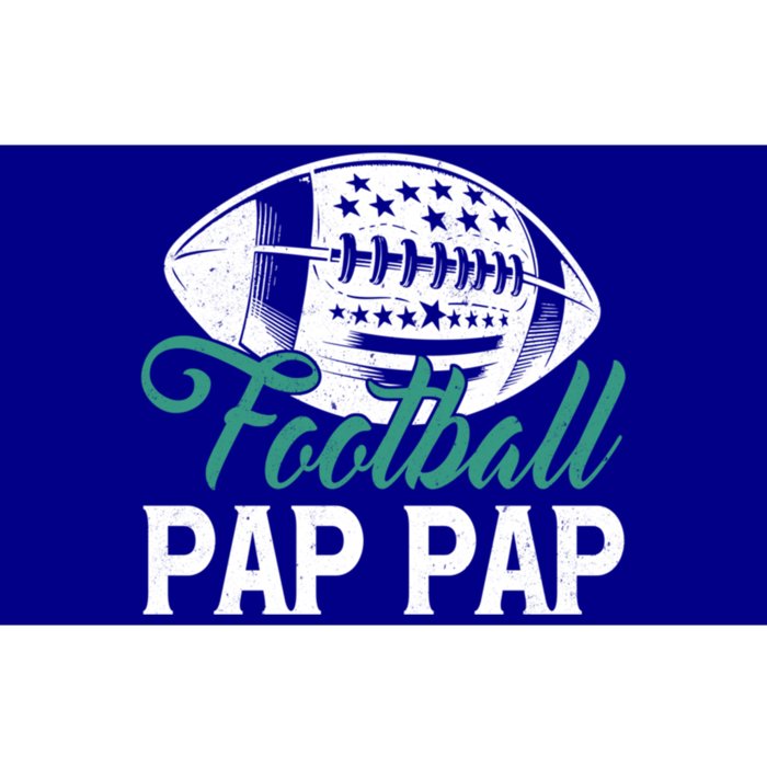 American Football Pap Pap Happy FatherS Day Dad Grandpa Gift Bumper Sticker