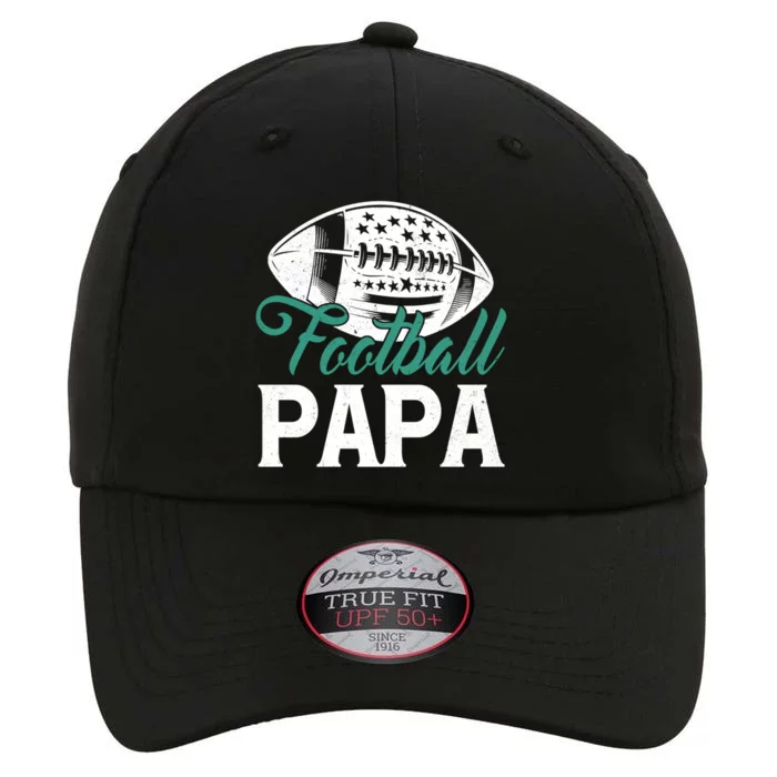 American Football Papa Happy FatherS Day Dad Grandpa Meaningful Gift The Original Performance Cap