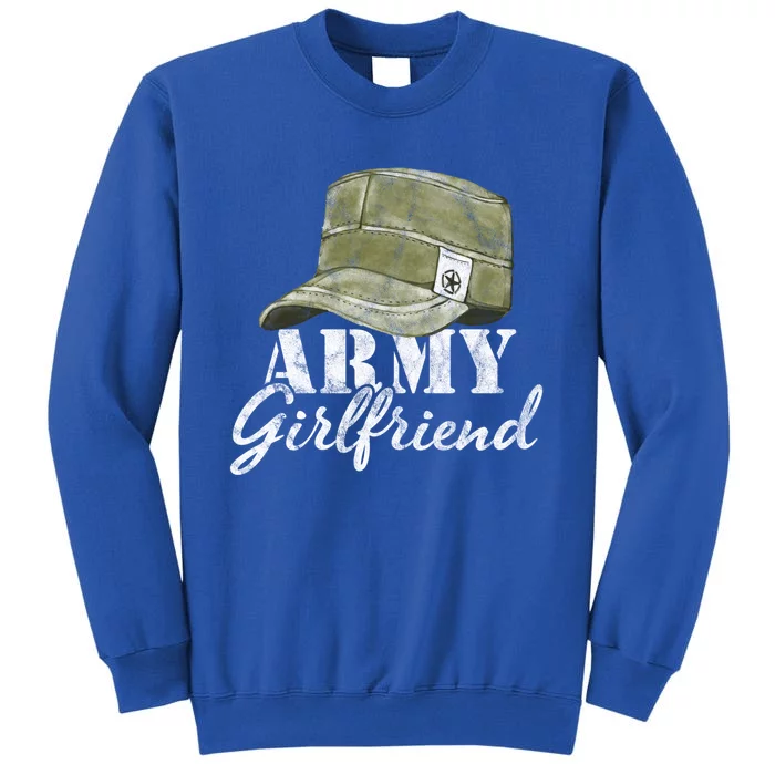 Army Friend Proud Vintage Physical Fitness Workout Gift Meaningful Gift Tall Sweatshirt