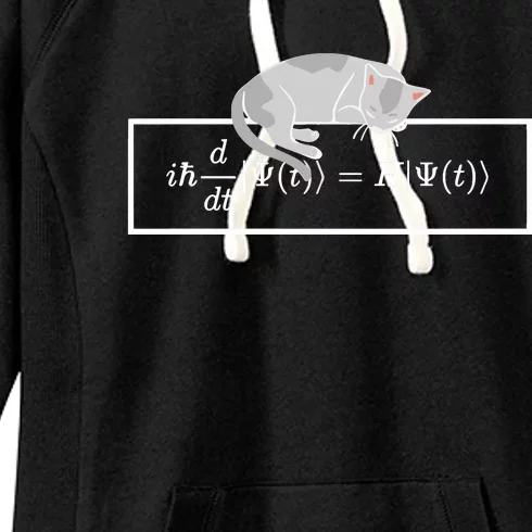 Adi Foord Phd SchröDinger Equation Cat Women's Fleece Hoodie