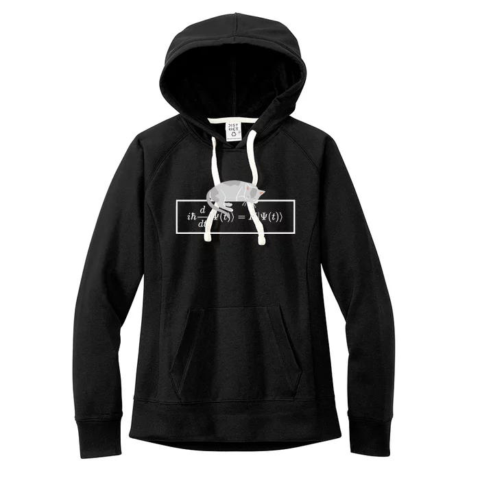 Adi Foord Phd SchröDinger Equation Cat Women's Fleece Hoodie