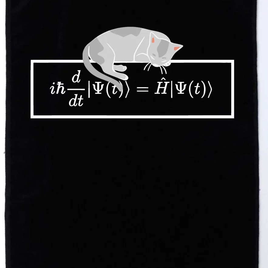 Adi Foord Phd SchröDinger Equation Cat Platinum Collection Golf Towel