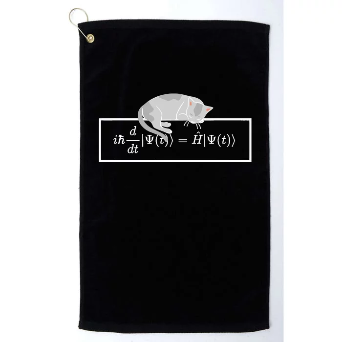 Adi Foord Phd SchröDinger Equation Cat Platinum Collection Golf Towel