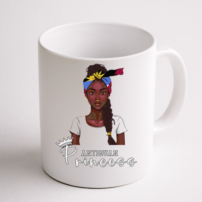 Antiguan Flag Princess Souvenirs Products Woman Antigua Front & Back Coffee Mug