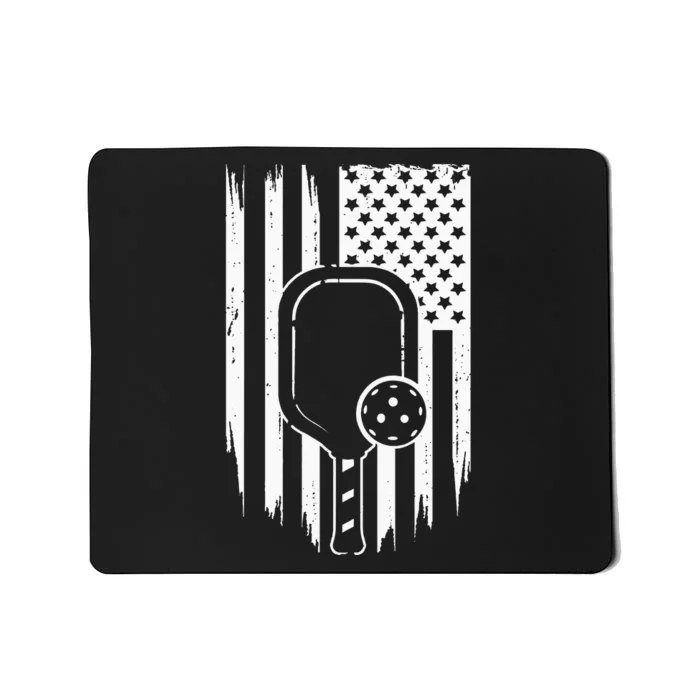 American Flag Pickleball Apparel Pickleball Mousepad