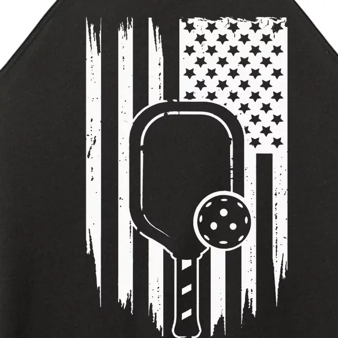 American Flag Pickleball Apparel Pickleball Women’s Perfect Tri Rocker Tank