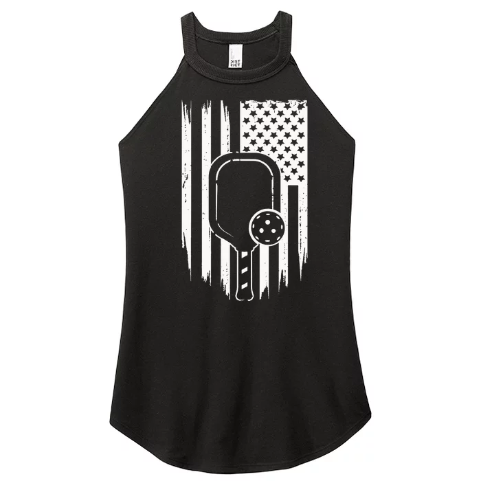 American Flag Pickleball Apparel Pickleball Women’s Perfect Tri Rocker Tank