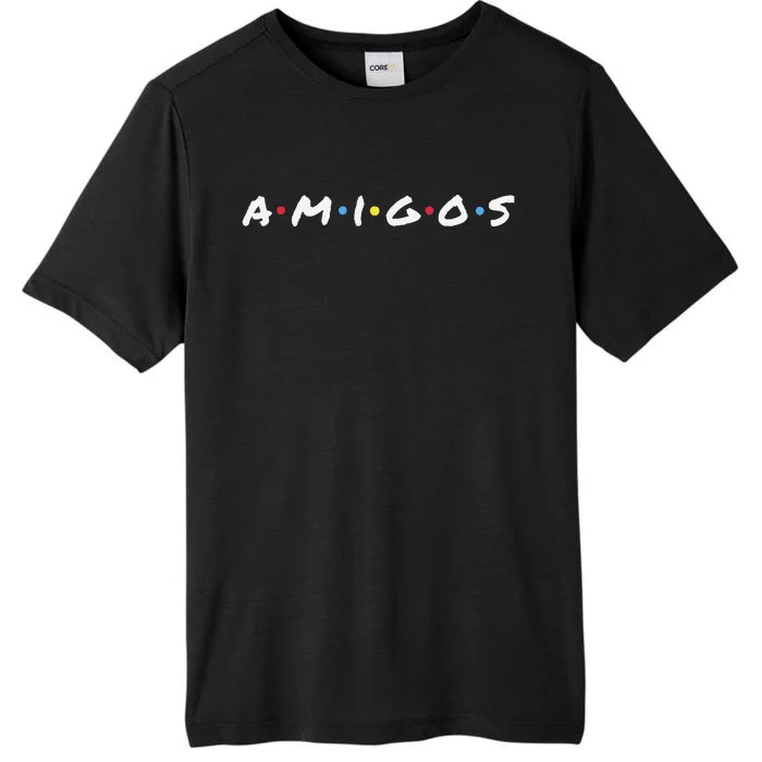 Amigos Fun Pop Culture Friends Humor Cute and Trendy TV ChromaSoft Performance T-Shirt