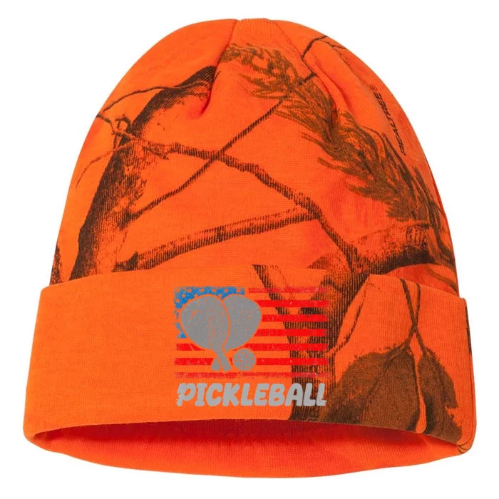 American Flag Pickleball Players Pickleball Paddles Kati - 12in Camo Beanie