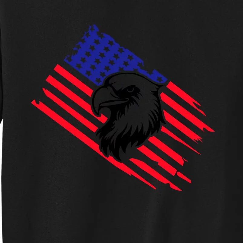 America Flag Patriotic Eagle Sweatshirt