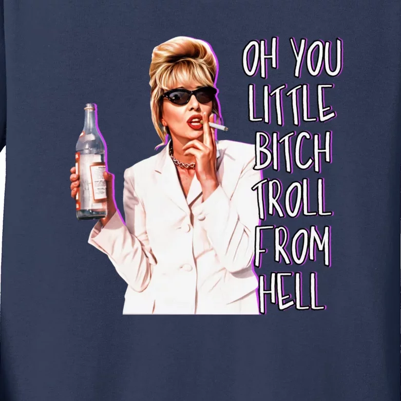 Absolutely Fabulous Patsy Kids Long Sleeve Shirt